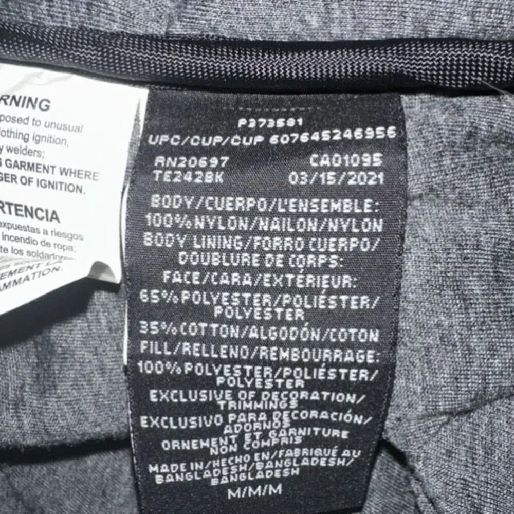 Dickies Men's Medium Big Diamond Quilted Nylon Vest - Picture 8 of 11